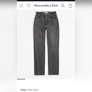 Abercrombie & Fitch Curve Love, Ultra High Rise Denim Jeans